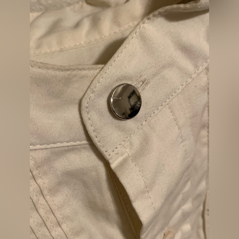 Scully Button Tunic Tux Front Size Large - image 3